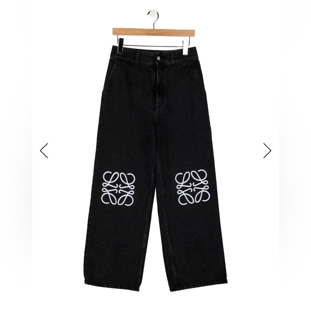 Loewe Anagram baggy jeans in denim